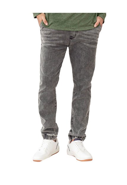 Ropa Exterior Masculina Pantalón Gris LEO M2938
