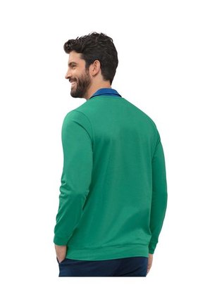 Camibuzo Con Franjas De Color M3034 Bloques Verde