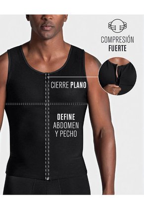 Fajas Masculinas Control De Abdomen Marrón LEO 035000