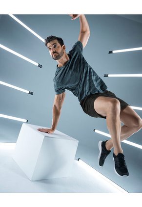 Camiseta Deportiva Masculina Semiajustada Secado Rápido 508007 Multicolor