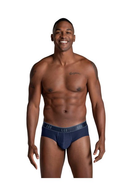 Ropa Interior Masculina Boxer Corto Azul LEO 033278N Compra Ahora Dafiti Colombia