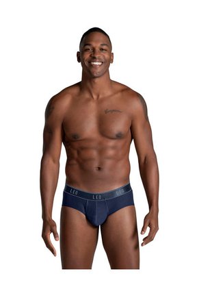 Ropa Interior Masculina Boxer Corto Azul LEO 033278N
