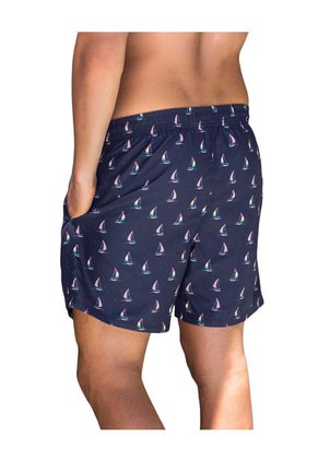 Masculino Swimwear Pantaloneta Multicolor LEO 505033
