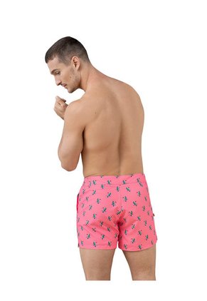 Masculino Swimwear Pantaloneta Multicolor LEO 505035