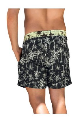 Masculino Swimwear Pantaloneta Multicolor LEO 505033
