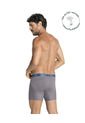 Ropa Interior Masculina Boxer Deportivo Gris LEO 033330 de Leo