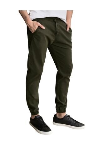 Ropa Exterior Masculina Pantalón Verde LEO M2552 Leo