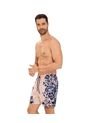 Masculino Swimwear Pantaloneta Multicolor LEO 505033 de Leo