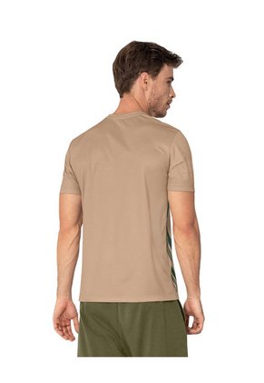 Camiseta Deportiva Masculina Con Tecnología De Secado Rápido 508007R Caqui