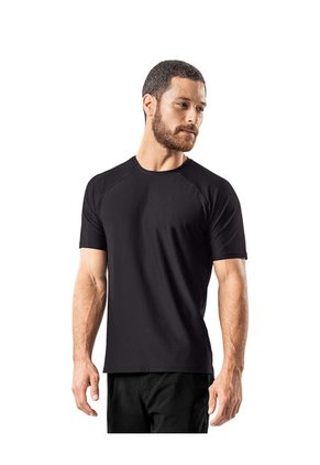 Camiseta Deportiva Con Tela Texturizada Y Transpirable 508039 Negro