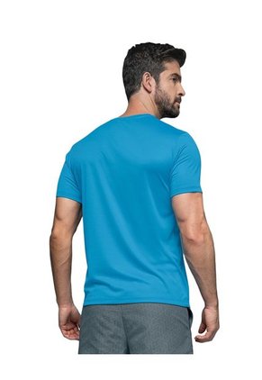Camiseta Deportiva Masculina Semiajustada De Secado Rápido 508007 Azul