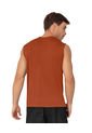 Camiseta Manga Sisa Deportiva Y De Secado Rápido Para Hombre 508023 Terracota de Leo