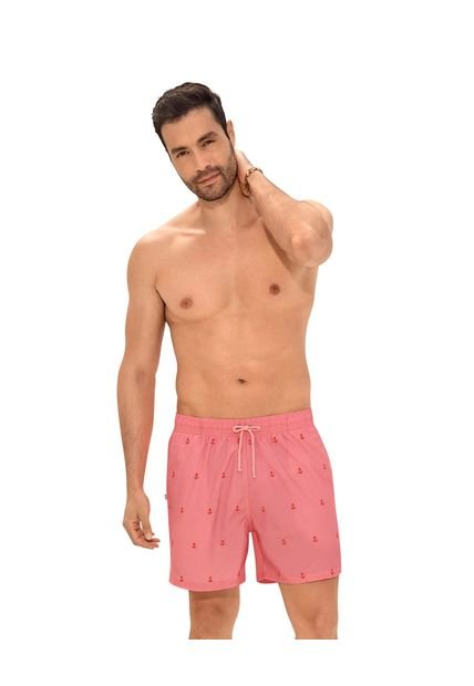 Masculino Swimwear Pantaloneta Multicolor LEO 505033