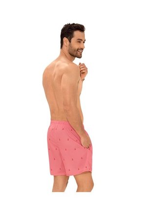 Masculino Swimwear Pantaloneta Multicolor LEO 505033