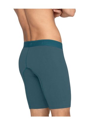 Leo Bóxer Largo De Algodón Que Evita El Roce Entre Las Piernas 033310 Azul