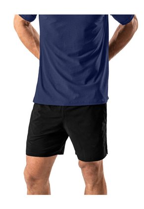 Leo Pantaloneta Deportiva Con Bolsillo Trasero Y Con Bóxer Interno 518027 Negro