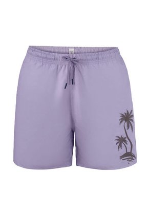 Masculino Swimwear Pantaloneta Lila LEO 505033