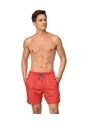 Masculino Swimwear Pantaloneta Naranja LEO 505033 de Leo