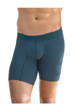 Ropa Interior Masculina Boxer Medio Azul LEO 033123