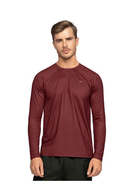 Camiseta Deportiva Masculina Manga Larga Con Protección UV 508025N Violeta