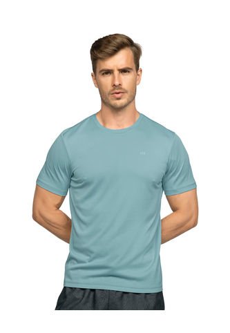 Camiseta Deportiva Masculina Semiajustada De Secado Rápido 508007 Azul Leo