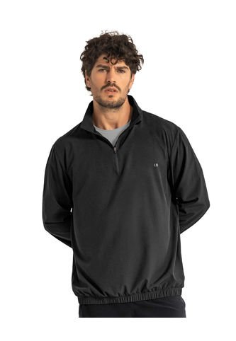 Chaqueta Deportiva Masculina Con Base Textil Ultrasuave Y Ligera 508034 Negro Leo