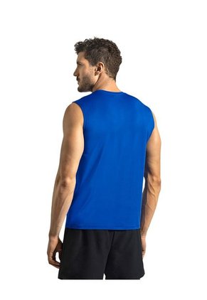 Ropa Deportiva Masculina Camiseta Azul LEO 508023