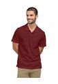 Camiseta Tipo Polo Con Bolsillo En Frente M3064 Violeta de Leo