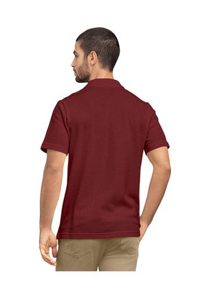 Camiseta Tipo Polo Con Bolsillo En Frente M3064 Violeta
