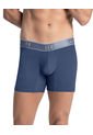 Ropa Interior Masculina Boxer Corto Azul LEO 033328 de Leo