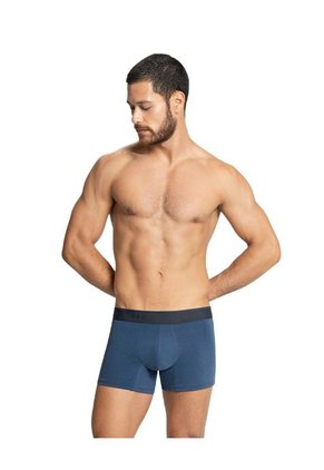 Ropa Interior Masculina Boxer Corto Multicolor LEO 33212X2