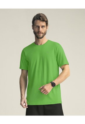 Ropa Deportiva Masculina Camiseta Leo 508007 Verde