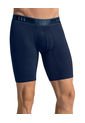 Bóxer Largo Deportivo De Máxima Frescura En Microfibra 033290N Azul de Leo