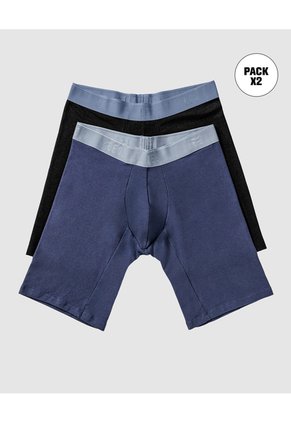 Ropa Interior Masculina Boxer Largo Leo 33253X2