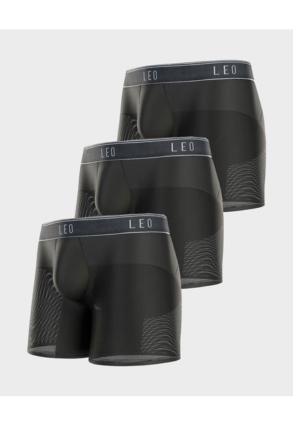 Ropa Interior Masculina Boxer Medio Leo 33272N3