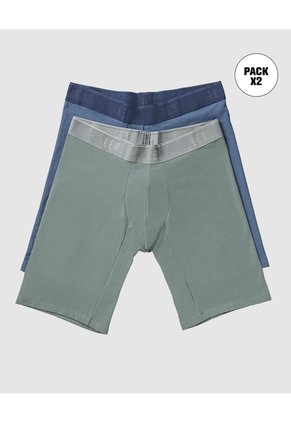Ropa Interior Masculina Boxer Largo Leo 33253X2