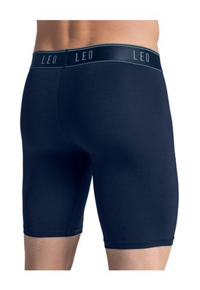 Bóxer Deportivo Largo Con Bolsillo Lateral En Microfibra 033309 Azul