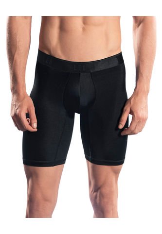 Bóxer Largo En Microfibra Con Diseño Ergonómico 033349 Negro Leo