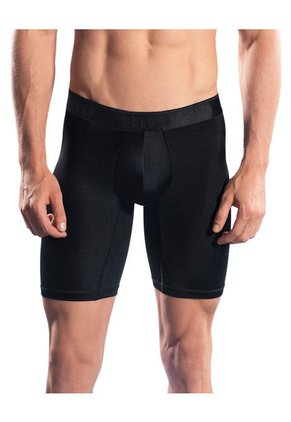 Bóxer Largo En Microfibra Con Diseño Ergonómico 033349 Negro