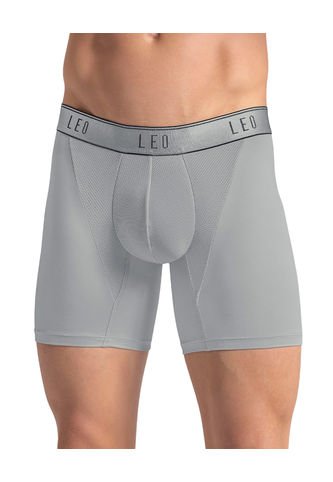 Bóxer En Microfibra Con Mallas Transpirables Frontales 033354 Gris Leo