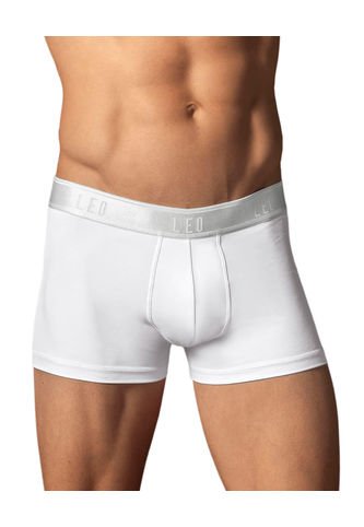 Bóxer Corto Con Buen Ajuste Al Cuerpo 033355 Blanco Leo