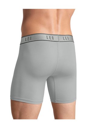 Bóxer En Microfibra Con Mallas Transpirables Frontales 033354 Gris