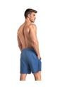 Pantaloneta De Baño Masculina Con Práctico Bolsillo Al Lado Derecho 505041 Azul Degradé de Leo