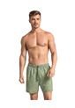 Pantaloneta De Baño Masculina Con Práctico Bolsillo Al Lado Derecho 505041 Verde de Leo