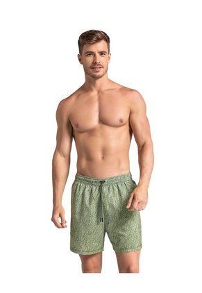 Pantaloneta De Baño Masculina Con Práctico Bolsillo Al Lado Derecho 505041 Verde