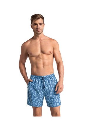 Pantaloneta De Baño Masculina Con Práctico Bolsillo Al Lado Derecho 505041 Azul
