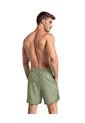 Pantaloneta De Baño Masculina Con Práctico Bolsillo Al Lado Derecho 505041 Verde de Leo