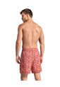 Pantaloneta De Baño Masculina Con Práctico Bolsillo Al Lado Derecho 505041 Rojo de Leo