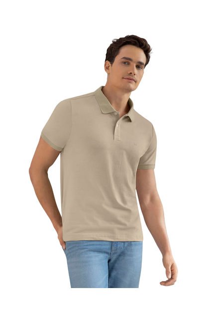 Camiseta Tipo Polo Con Bordado En Frente M2806M Arena