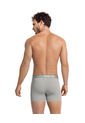 Ropa Interior Masculina Boxer Corto Gris LEO 033340 de Leo